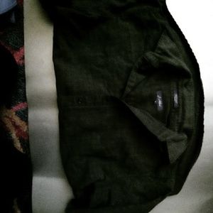 Green men's overshirt.